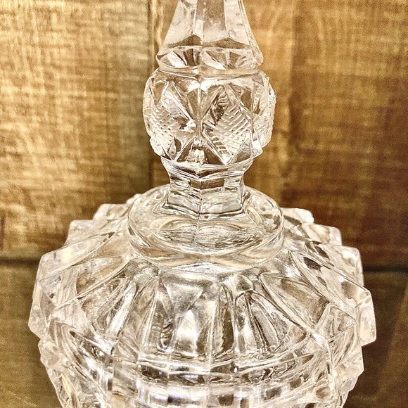 Vintage Crystal Jar - Picture 4 of 4
